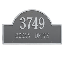 Load image into Gallery viewer, Whitehall Arch Marker - Estate Wall Plaque