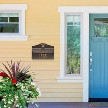 Load image into Gallery viewer, carolina mailboxes nc Colonial Wall Mailbox Pkg 1