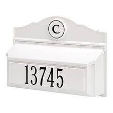 Load image into Gallery viewer, carolina mailboxes nc Colonial Wall Mailbox Pkg 1
