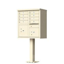 Load image into Gallery viewer, Auth Florence 8-unit pedestal mount standard security cluster box
