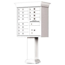 Load image into Gallery viewer, Auth Florence Cluster Boxes Vital 1570-12V - 12 Tenant Door, 1 Parcel Locker, Decorative Classic Style Cap Security CBU Cluster Mailbox (Pedestal Included)