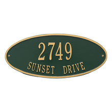 Load image into Gallery viewer, Whitehall Madison Oval - Standard Wall Plaque