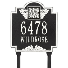 Load image into Gallery viewer, Whitehall Monogram - Standard Lawn Plaque