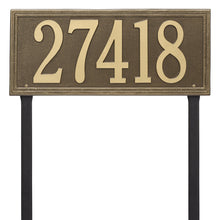 Load image into Gallery viewer, Whitehall Double Line - Estate LawnPlaque
