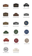 Load image into Gallery viewer, Whitehall Monogram - Estate Lawn Plaque
