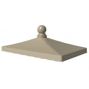 Auth Florence Cluster Box Accessories No / Sandstone Traditional Vogue Decorative Molding Cap for Cluster Mailbox Unit