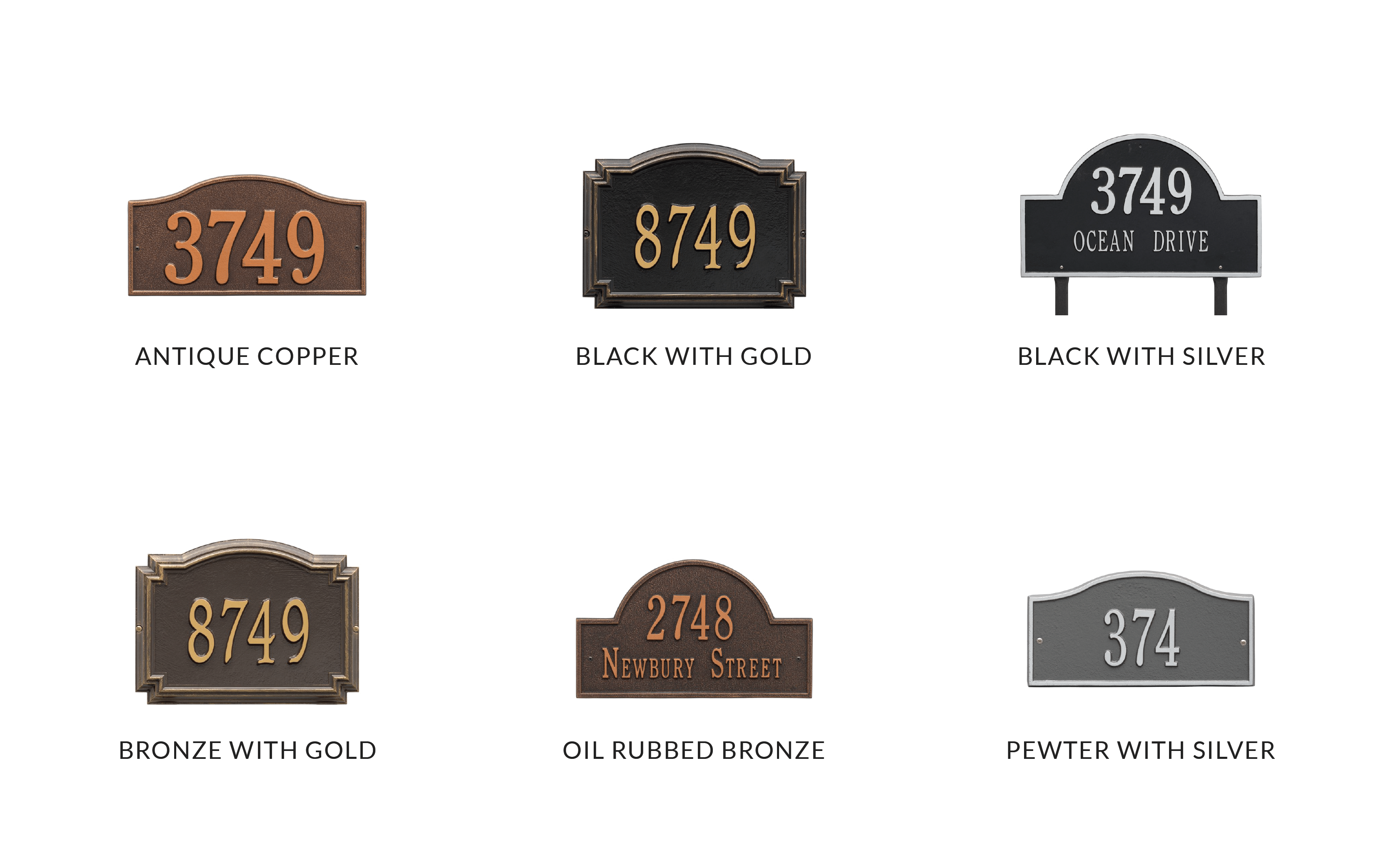 Providence Arch – Estate Wall Plaque – Carolina Mailboxes, Inc.