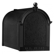 Load image into Gallery viewer, Whitehall Black / No Whitehall &#39;Streetside&#39; Mailbox

